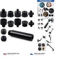 Microphone stand adapter screws 13 pack 3/8 5/8 1/4 threaded mount extension