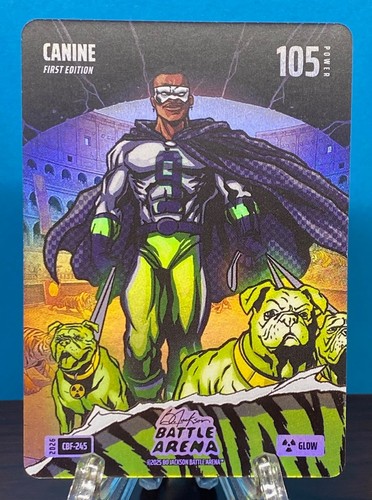 2026 Bo Jackson Battle Arena Colosseum Canine Kenneth Walker Glow Battlefoil