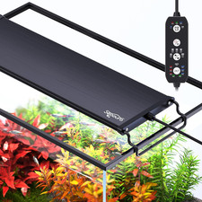 Full Spectrum LED Aquarium Light with Timer, 7 Colors, 14W for 12-18 Inch Tanks