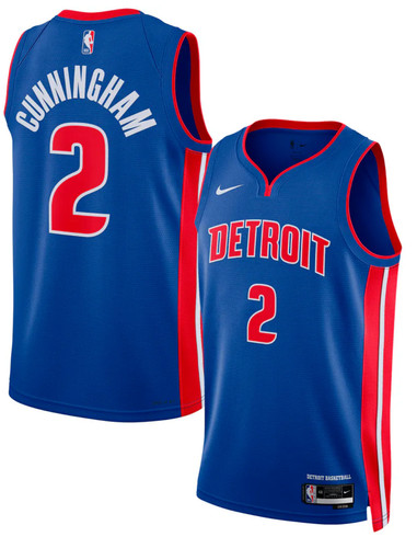 Cade Cunningham Detroit Pistons Nike Unisex Swingman Jersey Icon Edition - NWT