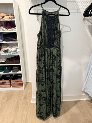 Anthropologie Ranna Gill Boho Whimsigoth Maxi Dress