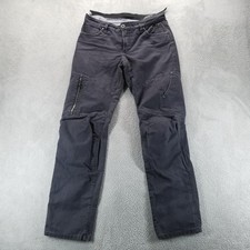 Pantalone BMW Motorrad Uomo 32x32 Grigio City Cargo Moto Equitazione Viaggio