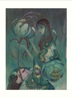 James Jean Harfe Druck 40x50cm ungerahmt
