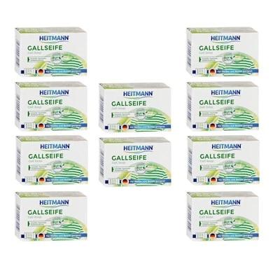 Heitmann Gallseife 100g Stück 10er Pack - Bild 1 von 4