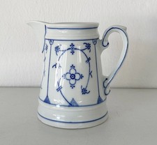 Vintage Milchk&auml;nnchen Sahnek&auml;nnchen 300ml Indisch Blau Strohblume