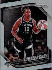 2025 Panini Prizm WNBA Chelsea Gray Silver Prizm SP #111 Las Vegas Aces