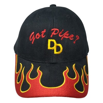 Got Pipe? DD Strapback Baseball Hat Black One Size Embroidered Magic