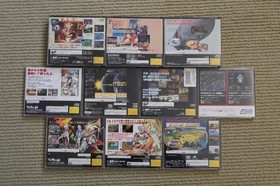 Sega Saturn 10 Game lot Japan *US Seller* *Works*