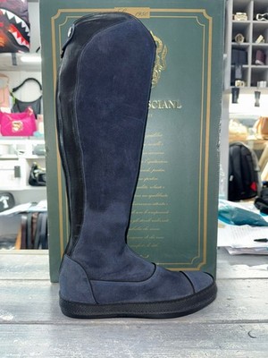 Alberto Fasciani Stiefel Reithose Blau Größe Eu37 AF618