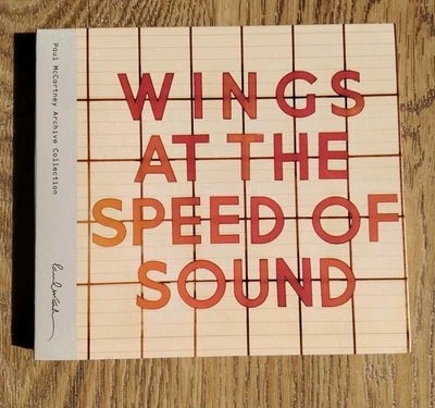 WINGS AT THE SPEED OF SOUND 2 CD PAUL MCCARTNEY rchive Collection Digipack - Imagen 1 de 3