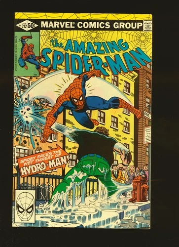Amazing Spider-Man # 212 - 1st Hydro-Man NM- Cond