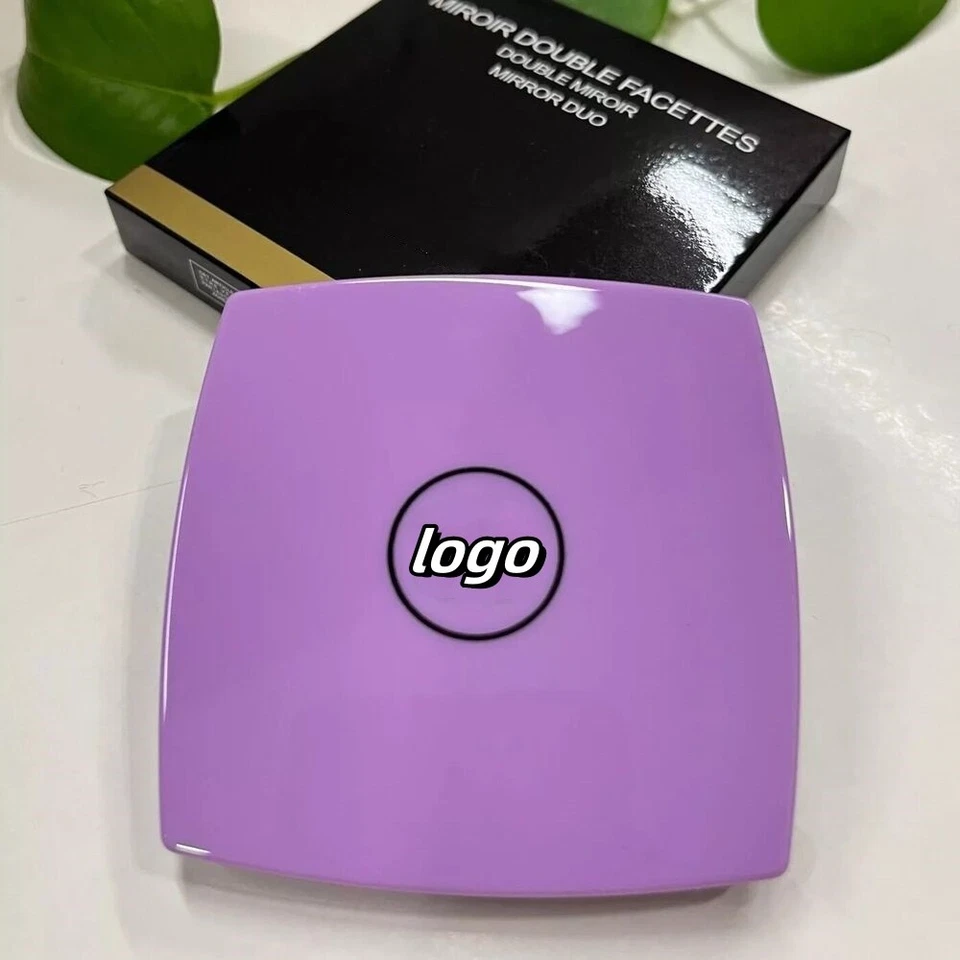 Mirror Duo Compact Double Facette Makeup Valentine Bridesmaid Gift - Image 2 of 4