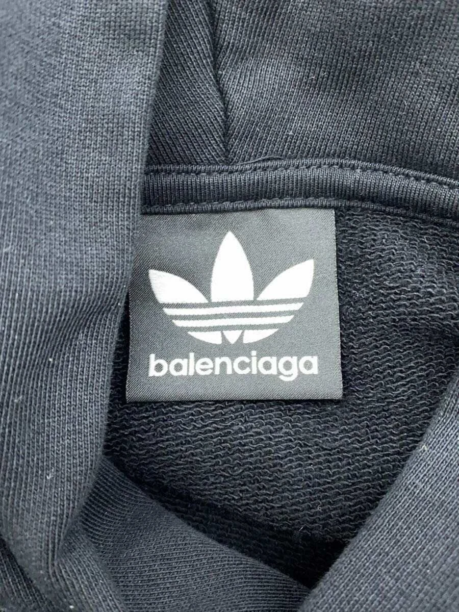 Felpa con cappuccio BALENCIAGA × ADIDAS NERA 2 usata