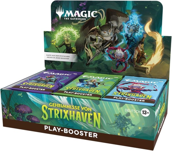 Secrets Of Strixhaven - Play Booster Display - Mtg Magic The Gathering - Deutsch-image