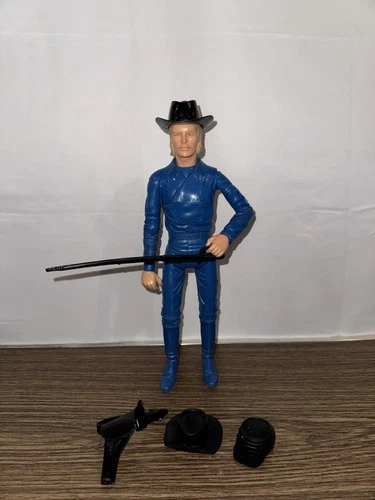Marx Johnny West #1866 General Custer Fort Apache Fighters Figure & Accessories