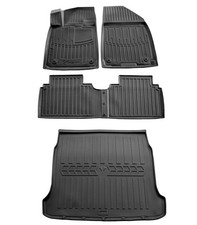 Tappetini in gomma tappetini bagagliaio per Hyundai Ioniq 6 dal 2022-