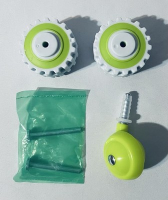 Tiny Love 4 in 1 Activity Center Replacement Part 2 Wheels & 1 Caster NEW