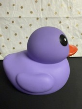 6in Large Purple Rubber Duck