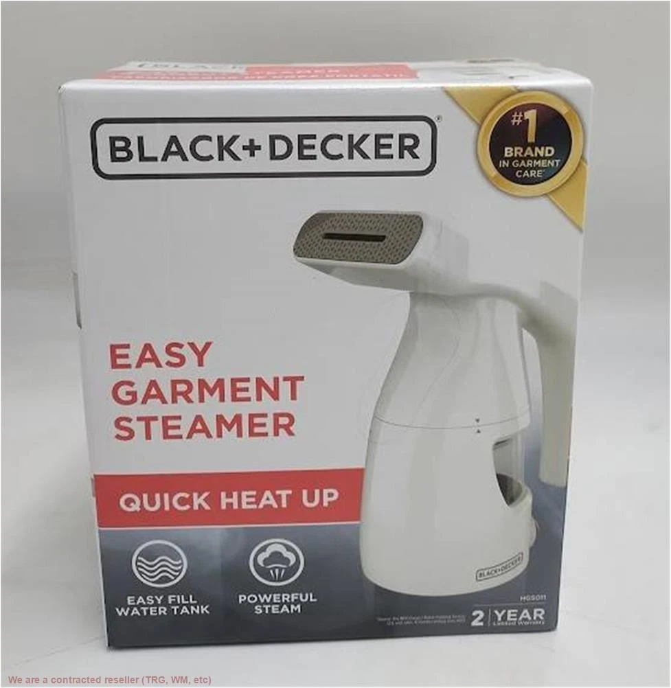 BLACK+DECKER Easy Garment Steamer
Opens in a new window or tab
