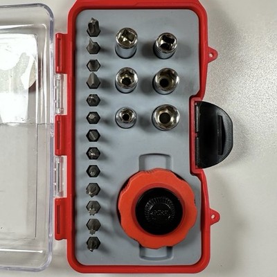 20-Piece 1/4 in. Drive Metric 3 Position Finger Ratchet Set iWork Olympia Tools