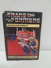 Vintage Transformers G1 Instructions - OPTIMUS PRIME (AUTOBOT) - Hasbro - 1984