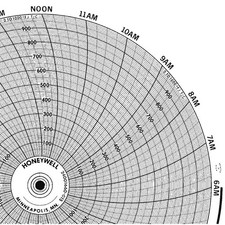 HONEYWELL BN  24001660-015 Circular Paper Chart, 24 hr, 100 pkg 5MEE1