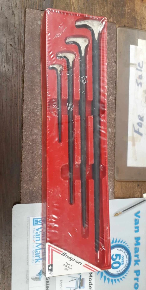 NEW Snap on PBS704 Spud Rolling Head Ladyfoot Prybar Set 6
