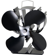 Blade Heat Powered Stove Fan for Wood/Log Bur...