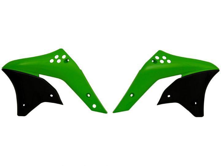 Rtech Cooler Spoiler Fits Kawasaki KX 250F 06-08 Green/Black
