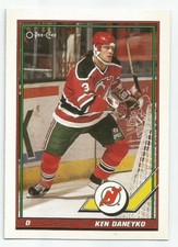 KEN DANEYKO 1991-92 O-PEE-CHEE CARD NM-MT CONDITION