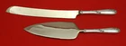 Sweetheart Rose by Lunt Sterling Silver Wedding Cake Set Server 2pc Custom HHWS
