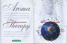 Gordons Gin And Tonic "Aroma Therapy" 1997 Magazin 2 Seiten Anzeige #4513