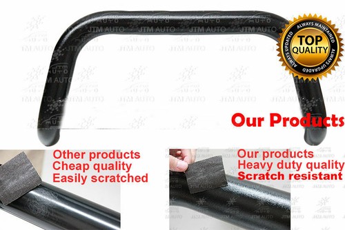 Sensor Compliant 3" Black Nudge Bar Grille Guard for Holden Colorado Z71 2016+ - Picture 7 of 7