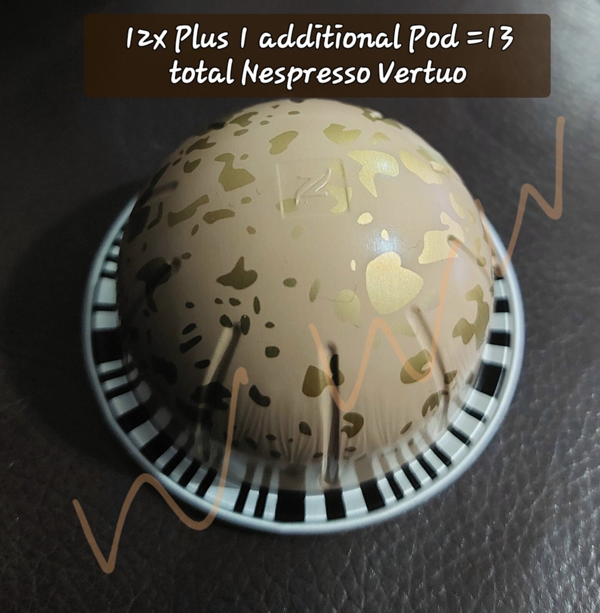 13x Single NESPRESSO VERTUO COFFEE CAPSULES PODS Choc, Vanilla