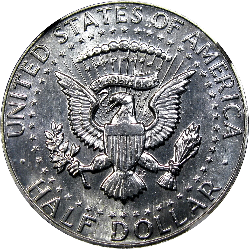 1968-D 50C NGC MS64PL 40% SILVER KENNEDY ~ RARE PROOFLIKE DATE! - Image 4 of 4