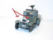 SOLIDO, 2 RAW METAL headlights for C4F military or civilian truck