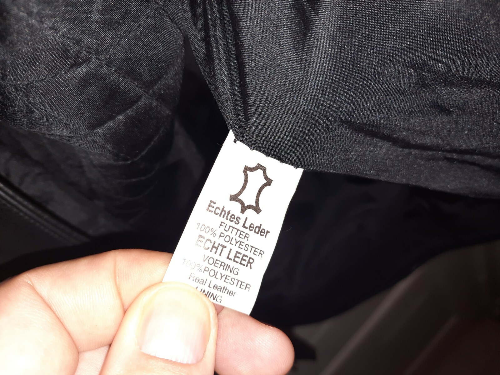 Women's Large Black Leather Jacket Native Western… - image 8