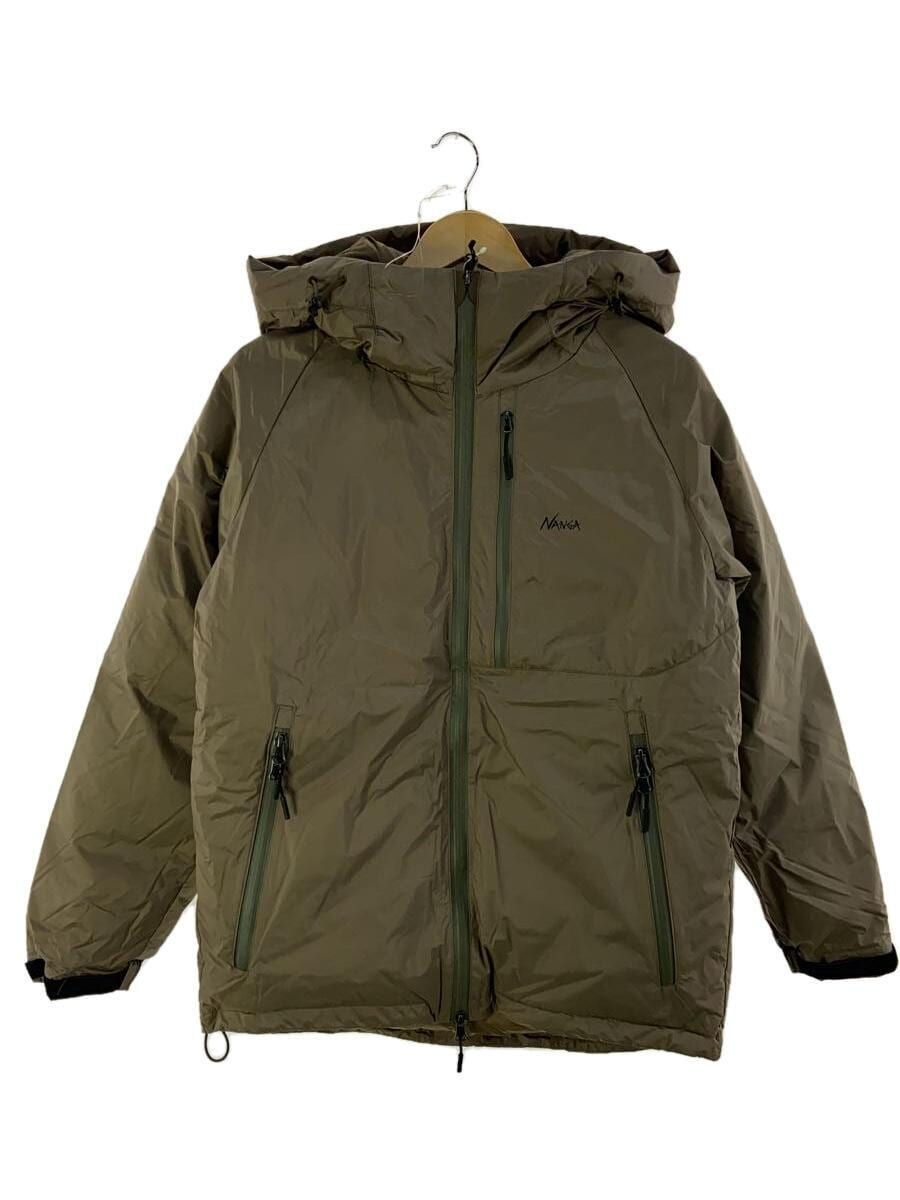 NANGA Down Jacket M Nylon Beige Plain N1AJCYF2 AURORA Used
