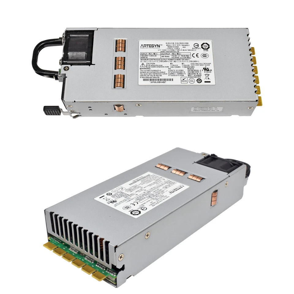 Artesyn Arista DS460S-3-001 Netzeil/PSU 460W für 7124 7050 7048 7050QX-32 Switch - Bild 2 von 4