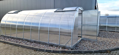 Extra stabiles Gewächshaus SOLID 3x12m, 6mm Spannweitenabstand 0,66cm EU Produkt