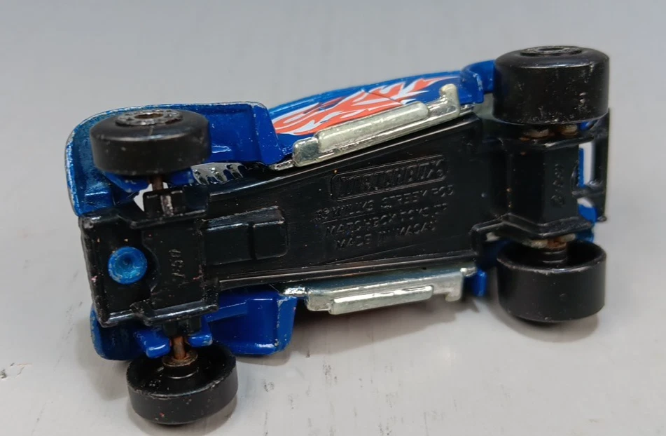 Matchbox 33 Willys Gasser/street rod "313" white heat - Image 4 of 4