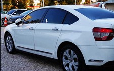 6 BAGUETTES VITRES INOX CHROME CITROEN C5 2008+