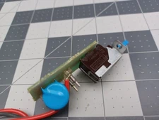 Yamaha K-1020 Cassette Deck used parts. Power Supply Switch Board LC7666-3 SDL1P