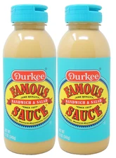 Durkee Famous Sandwich & Salad Sauce - Exp 03-2026 - 12 oz Bottle (2 Pack)