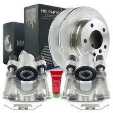 Bremssättel + Bremsscheiben hinten für BMW 3 E36 Limousine Cabrio Coupe Touring