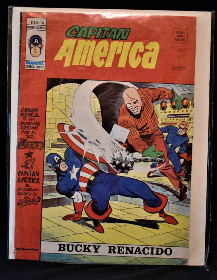 Capitain America - Spanish Edition V.3 #16 Mundi/Marvel Comics (1973) - Image 1 of 1