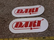 Lot Of 2 Dart Cylinder Heads Racing Decals Nhra Nascar Stickers Street Outlaws