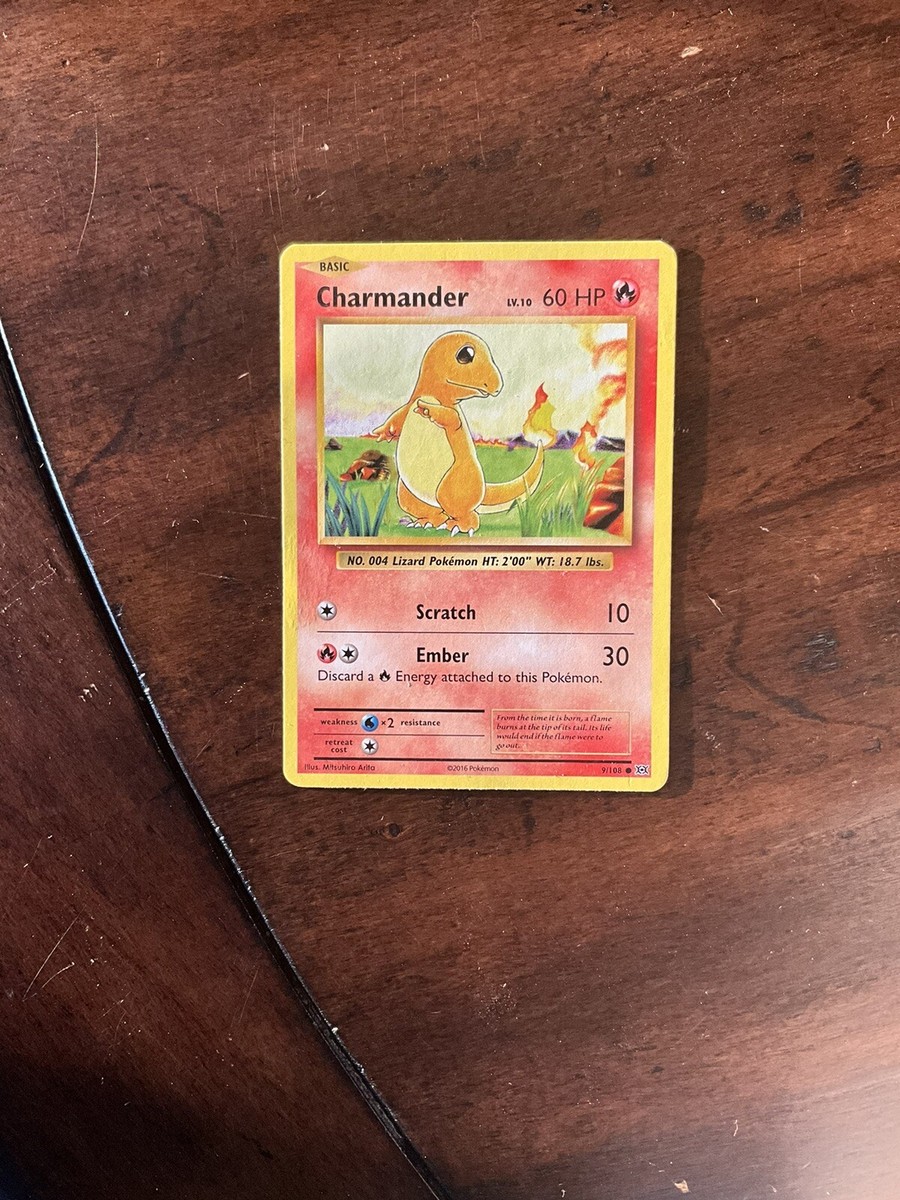 charmander 2016 pokemon card value 213/162 Iron Leaves Ex main image 0