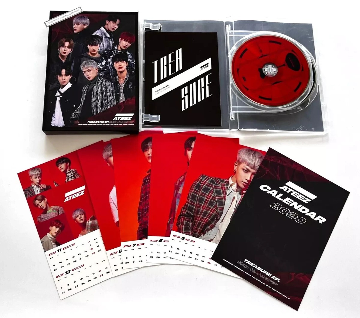 ATEEZ TREASURE EP. EXTRA : Shift The Map EP. Map To Answer ATINY