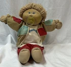 Vtg 1985 Cabbage Patch Kids Toddler Doll HM6 Chubby Pacifier Face T Shirt Jacket